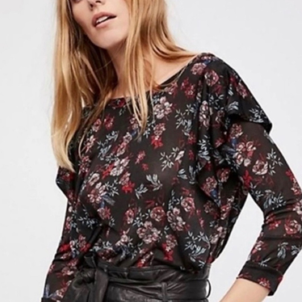 Free People Dock Street Top Size Medium